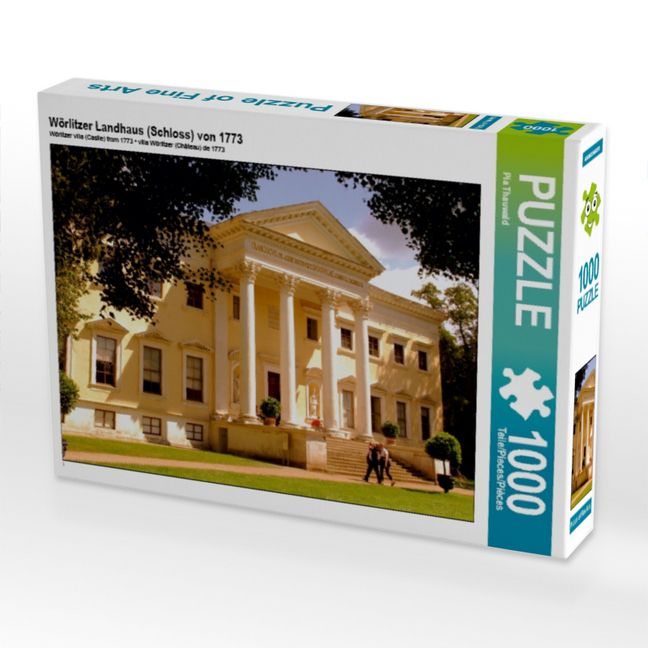 Produktbild: W&ouml;rlitzer Landhaus (Schloss) von 1773 (Puzzle)