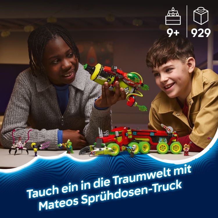 Produktbild: LEGO DREAMZzz 71499 Mateos Spr&uuml;hdosen-Truck, Konstruktionsspielzeug