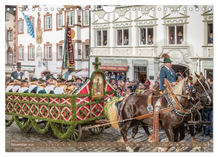 Produktbild: Dahoam in Bayern (Wandkalender 2026 DIN A4 quer), CALVENDO Monatskalender