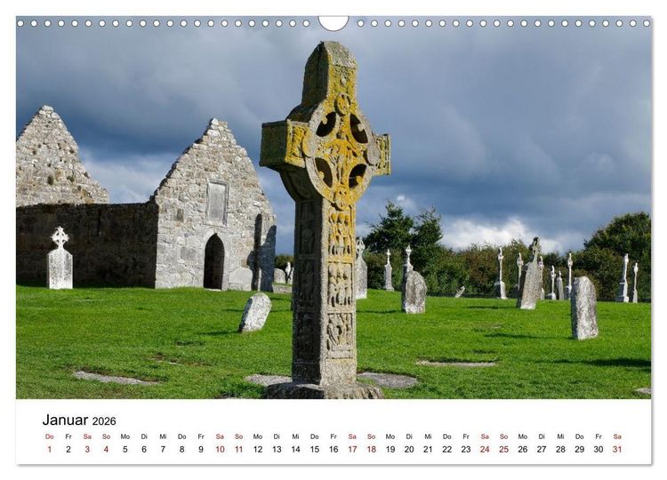 Produktbild: Irland &ndash; Magische Orte zwischen Meer und Geschichte (Wandkalender 2026 DIN A3 quer), CALVENDO Monatskalender