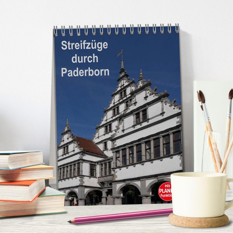 Produktbild: Streifz&uuml;ge durch Paderborn (Tischkalender 2026 DIN A5 hoch), CALVENDO Monatskalender