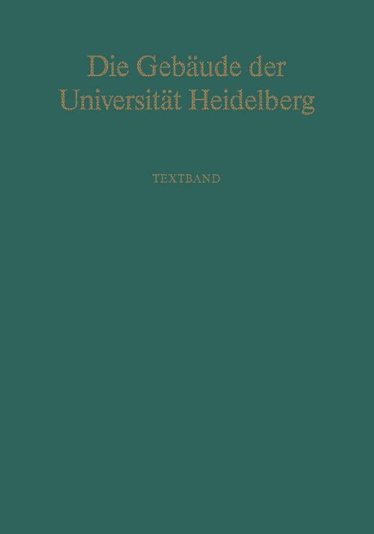 Produktbild: Die Geb&auml;ude der Universit&auml;t Heidelberg