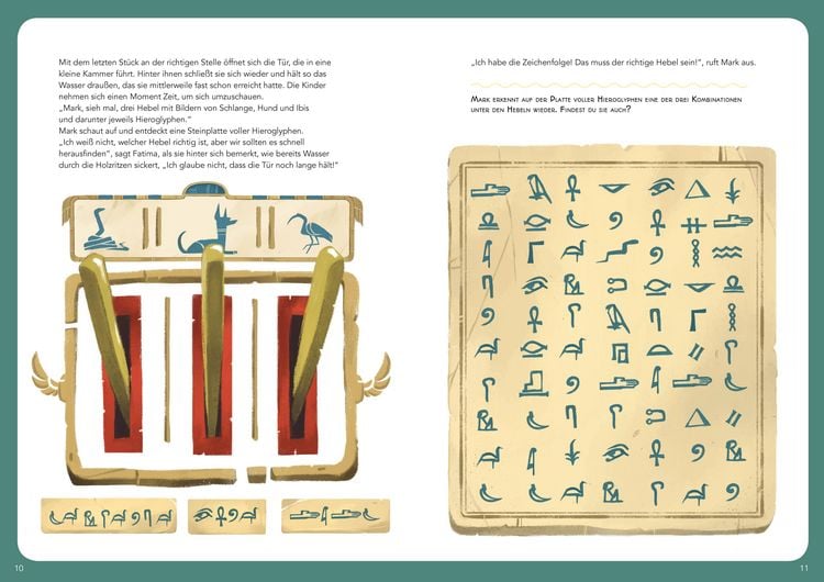 Produktbild: Escape! Das Abenteuer-Game-Buch: Der Fluch des Pharao
