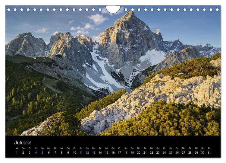 Produktbild: Wildes Europa 2026 (Wandkalender 2026 DIN A4 quer), CALVENDO Monatskalender