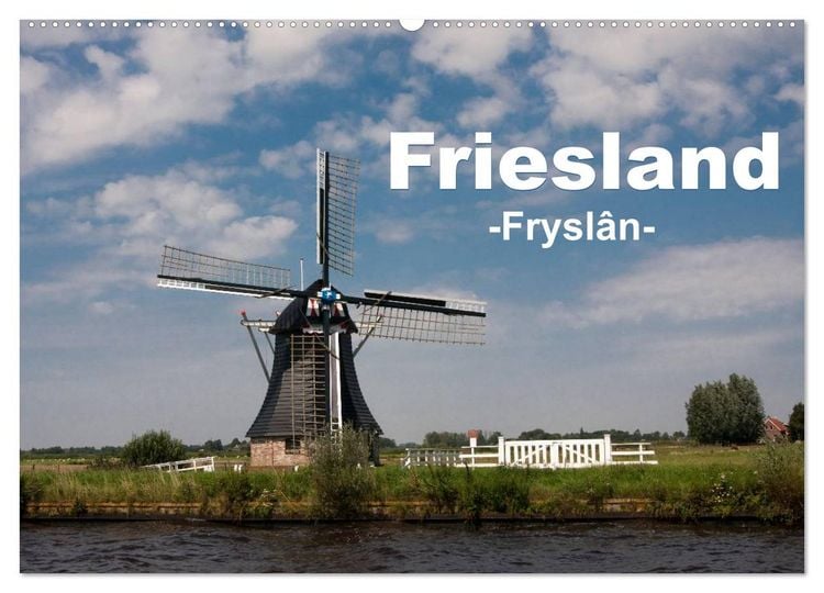 Produktbild: Friesland - Fryslan (Wandkalender 2026 DIN A2 quer), CALVENDO Monatskalender