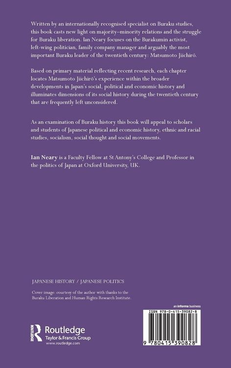 Produktbild: The Buraku Issue and Modern Japan