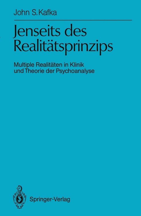 Produktbild: Jenseits des Realit&auml;tsprinzips