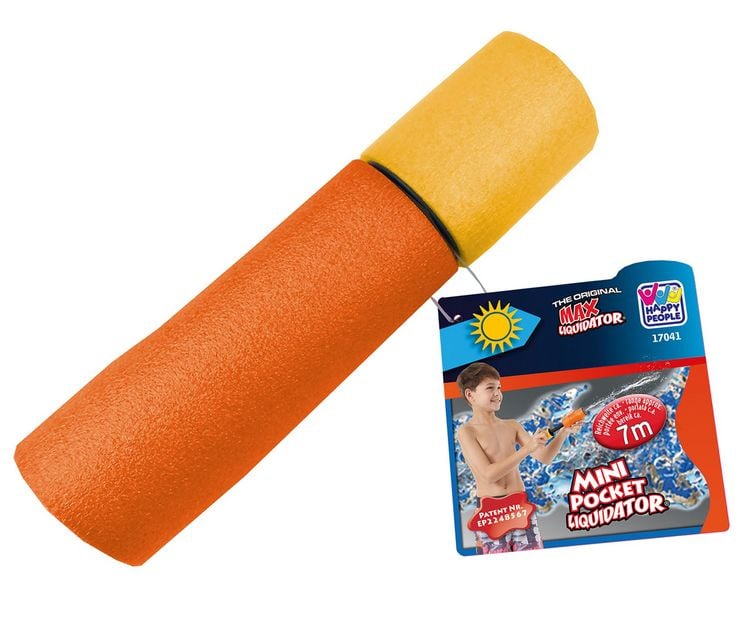 Produktbild: Mini-Wasserkanone Schaumstoff 15cm, sort