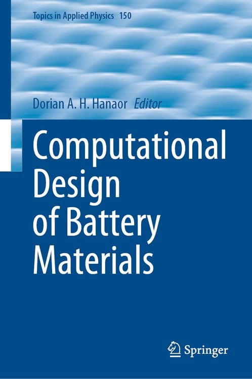 Produktbild: Computational Design of Battery Materials