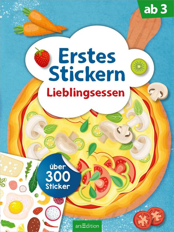 Produktbild: Erstes Stickern – Lieblingsessen