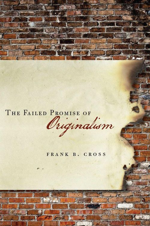 Produktbild: The Failed Promise of Originalism