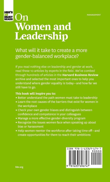 Produktbild: HBR's 10 Must Reads on Women and Leadership (with bonus article "Sheryl Sandberg