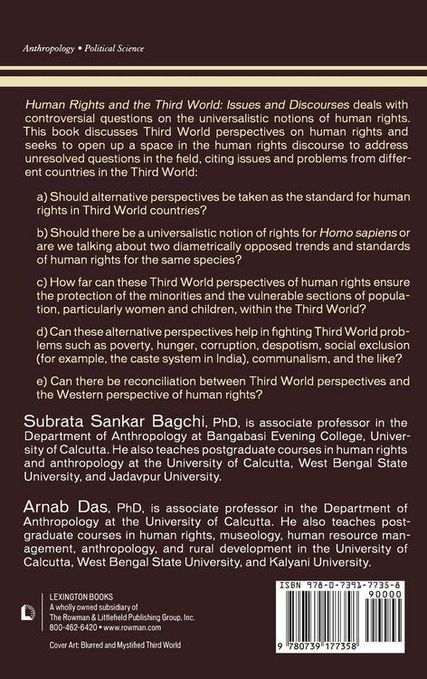 Produktbild: Human Rights and the Third World