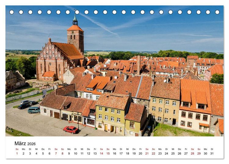 Produktbild: Masuren 2026 - Land der 1000 Seen (Tischkalender 2026 DIN A5 quer), CALVENDO Monatskalender