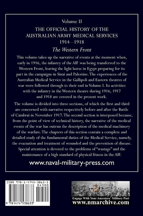Produktbild: The Official History Of The Australian Army Medical Services 1914-1918