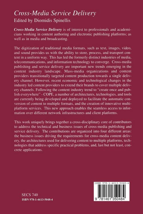Produktbild: Cross-Media Service Delivery