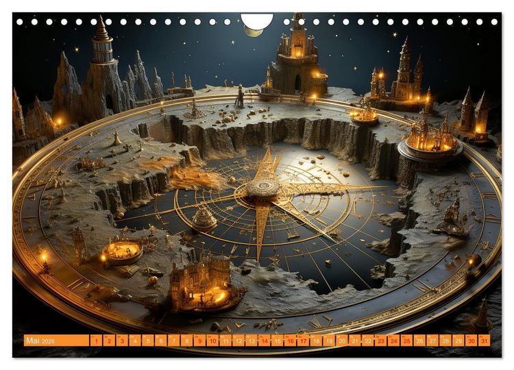 Produktbild: Antike Wegweiser (Wandkalender 2026 DIN A4 quer), CALVENDO Monatskalender