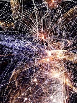 Produktbild: Ein Motiv aus dem Kalender FEUERWERK - Lichtspiele (Puzzle)