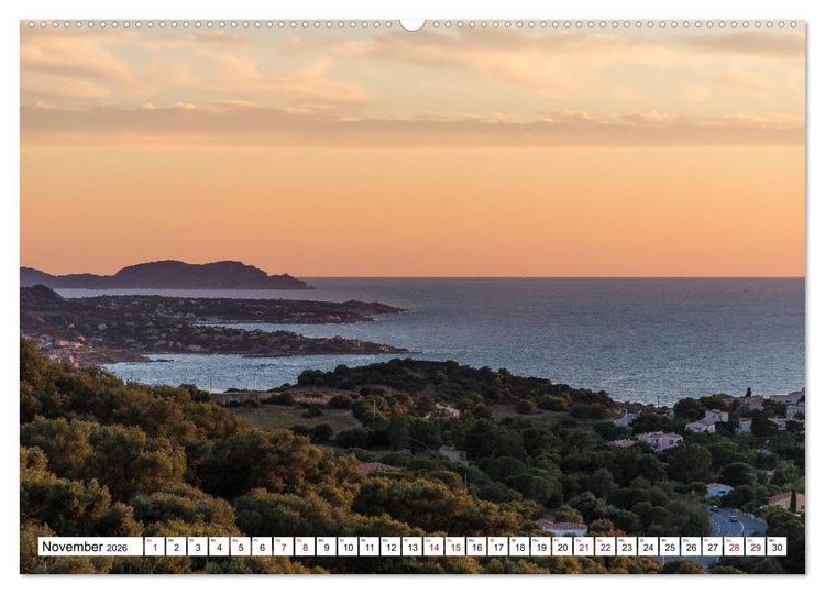 Produktbild: Korsika - Insel des Gl&uuml;cks (hochwertiger Premium Wandkalender 2026 DIN A2 quer), Kunstdruck in Hochglanz