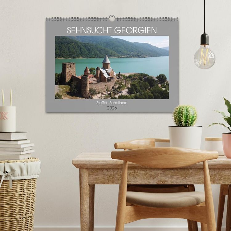 Produktbild: Sehnsucht Georgien (Wandkalender 2026 DIN A3 quer), CALVENDO Monatskalender