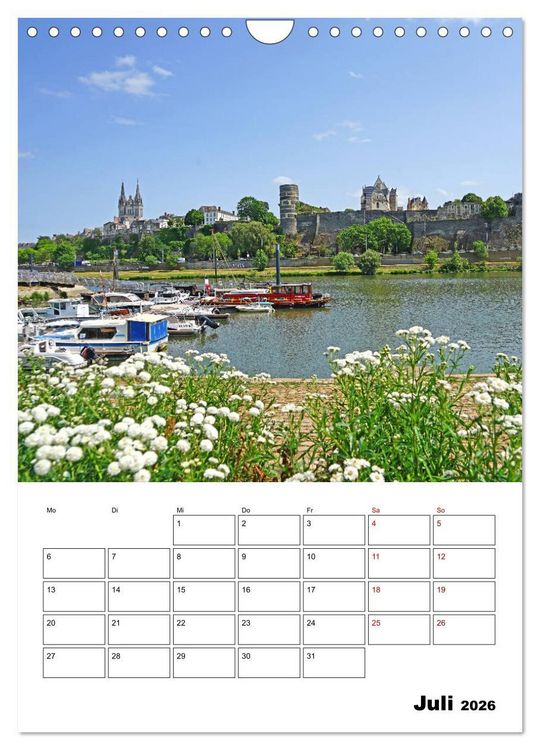 Produktbild: Frankreich erleben (Wandkalender 2026 DIN A4 hoch), CALVENDO Monatskalender