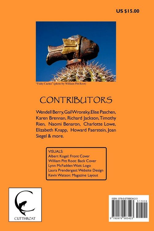 Produktbild: Cutthroat, a Journal of the Arts Vol.6/#1