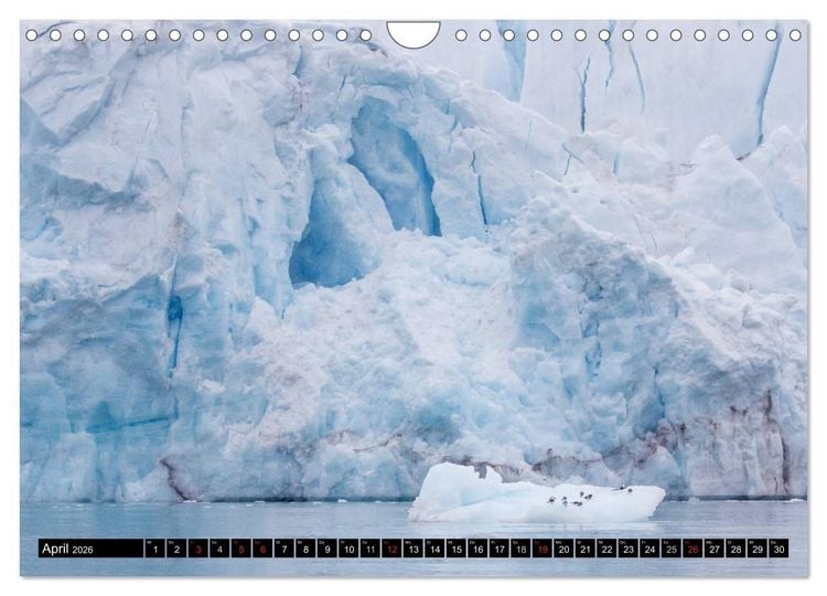 Produktbild: Spitzbergen - Arktische Impressionen (Wandkalender 2026 DIN A4 quer), CALVENDO Monatskalender