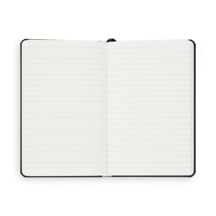 Produktbild: Notizbuch A6 Hardcover Moss Green Liniert, 192 Seiten