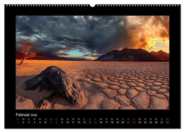 Produktbild: Nationalparks der USA - wilde Sch&ouml;nheiten (hochwertiger Premium Wandkalender 2026 DIN A2 quer), Kunstdruck in Hochglanz