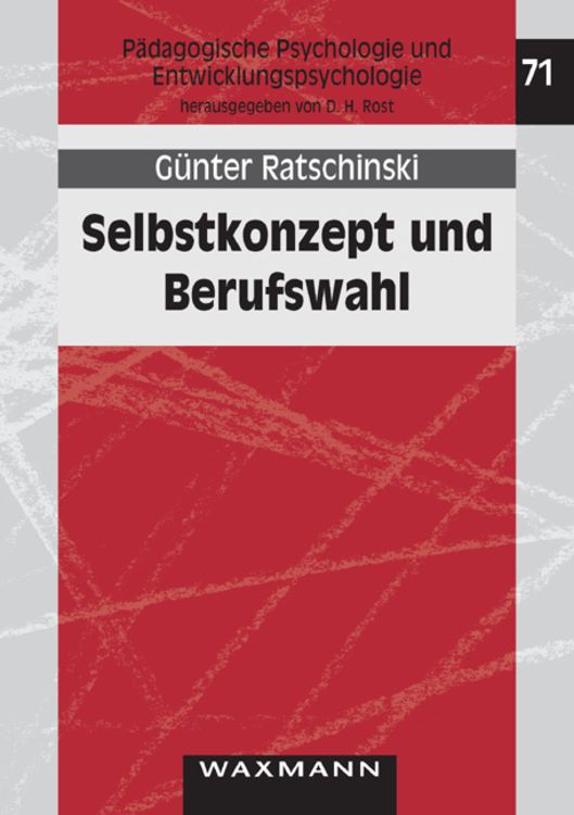 Produktbild: Selbstkonzept und Berufswahl