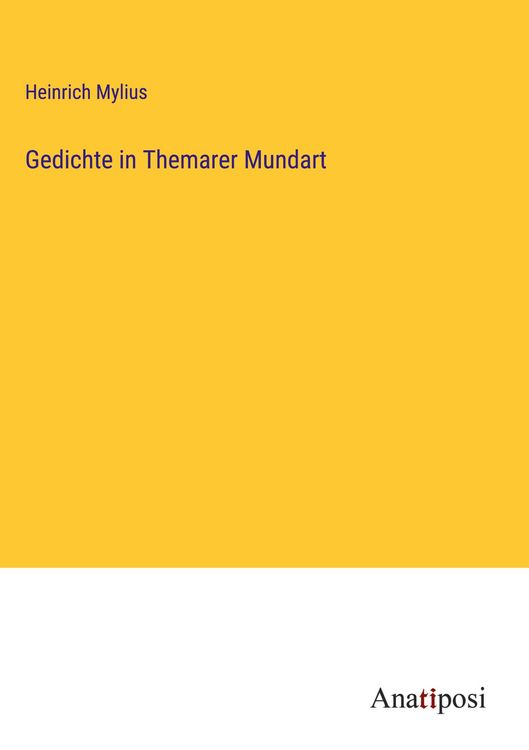 Produktbild: Gedichte in Themarer Mundart
