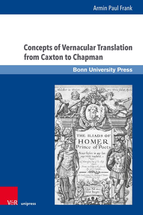 Produktbild: Concepts of Vernacular Translation from Caxton to Chapman