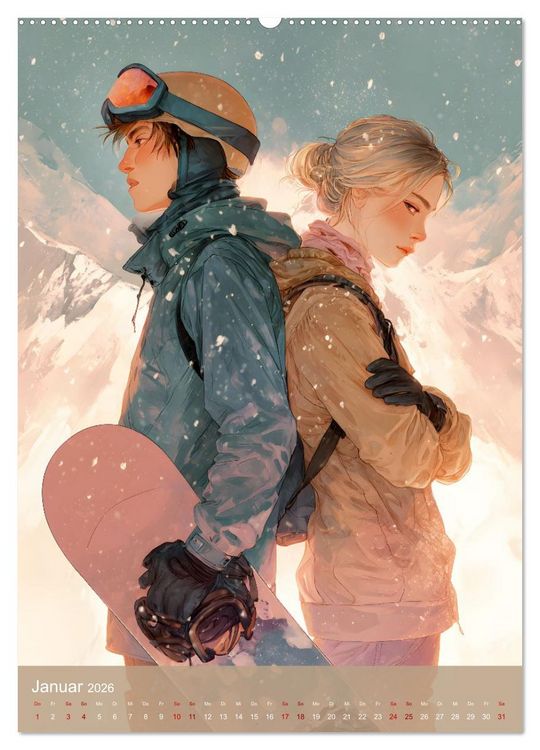 Produktbild: The Distance We Ignite (Wandkalender 2026 DIN A2 hoch), CALVENDO Monatskalender