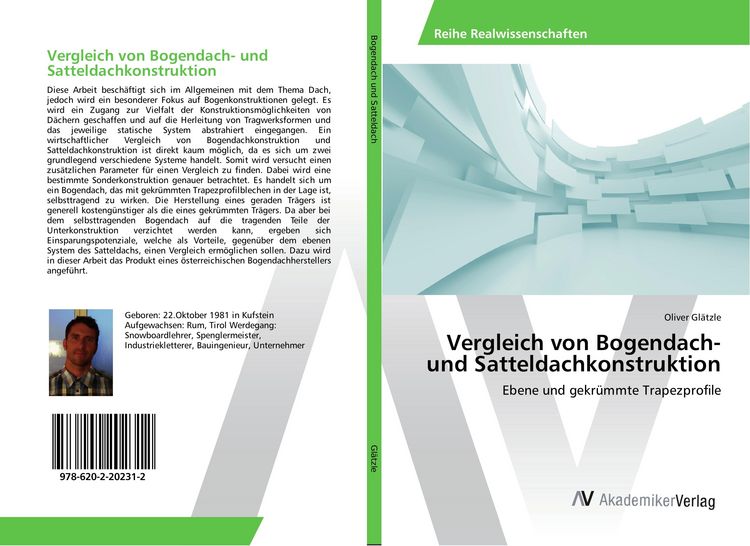 Produktbild: Vergleich von Bogendach- und Satteldachkonstruktion