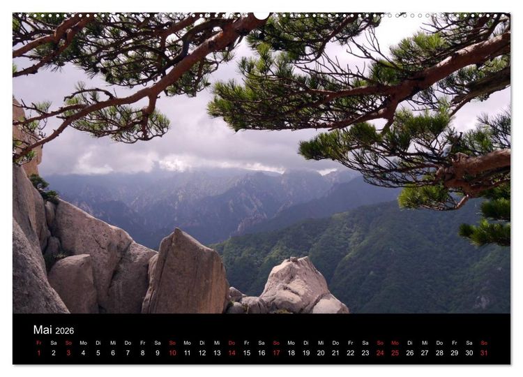 Produktbild: S&Uuml;DKOREA zwischen asiatischer Tradition und Moderne (Wandkalender 2026 DIN A2 quer), CALVENDO Monatskalender