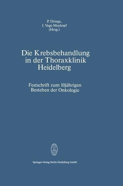 Produktbild: Die Krebsbehandlung in der Thoraxklinik Heidelberg
