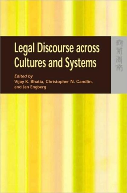 Produktbild: Legal Discourse Across Cultures and Systems