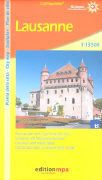 Produktbild: Lausanne Cit&eacute; Tourisme 1:13 500