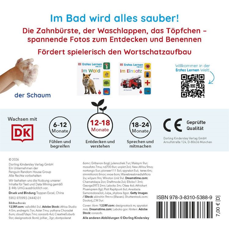 Produktbild: Erstes Lernen Pocket. Im Bad