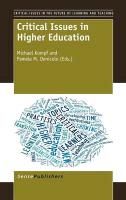 Produktbild: Critical Issues in Higher Education