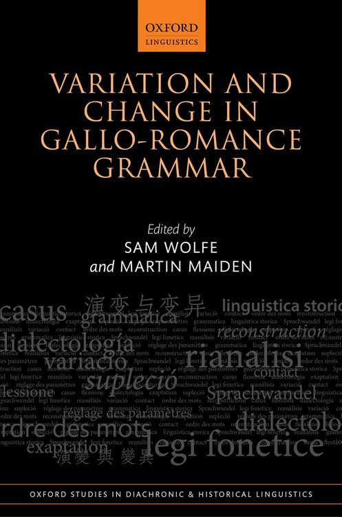 Produktbild: Variation and Change in Gallo-Romance Grammar