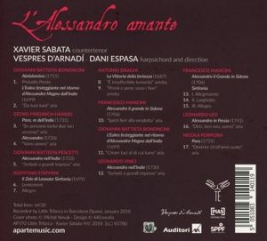 Produktbild: L'Alessandro amante (arias by Handel,Mancini,Bon