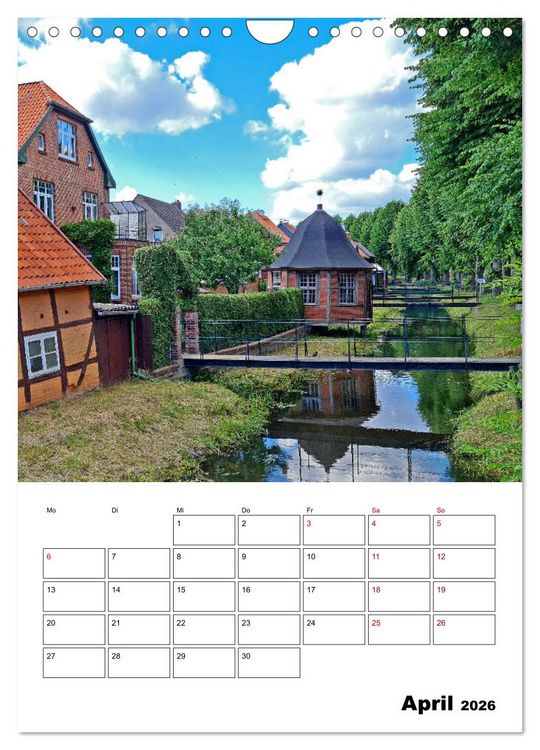 Produktbild: Boizenburg am Elberadweg (Wandkalender 2026 DIN A4 hoch), CALVENDO Monatskalender