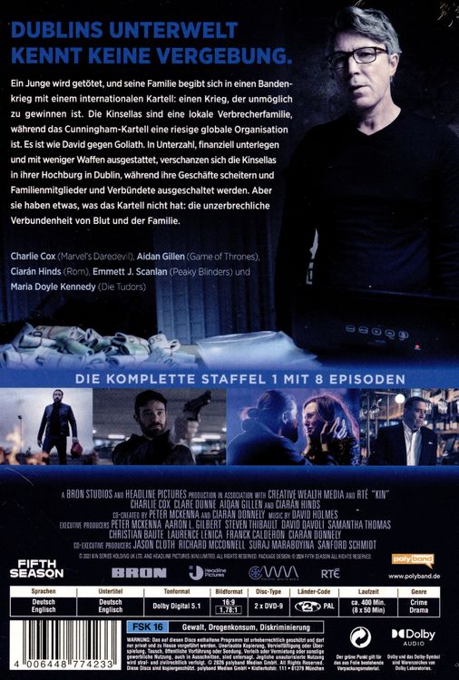 Produktbild: KIN - Familie ist eine t&ouml;dliche Angelegenheit - Staffel 1 [2 DVDs]