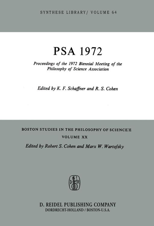 Produktbild: Proceedings of the 1972 Biennial Meeting of the Philosophy of Science Association