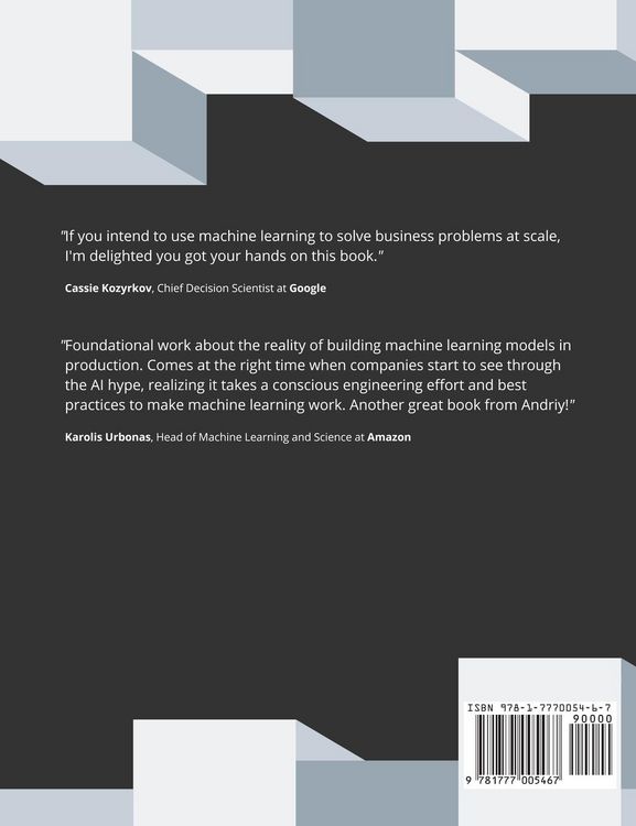 Produktbild: Machine Learning Engineering