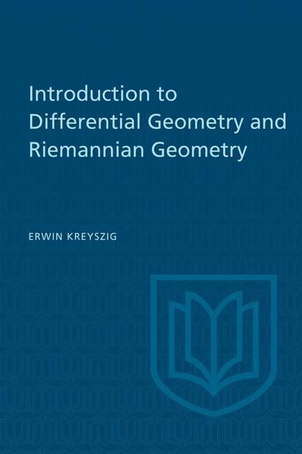 Produktbild: Introduction to Differential Geometry and Riemannian Geometry