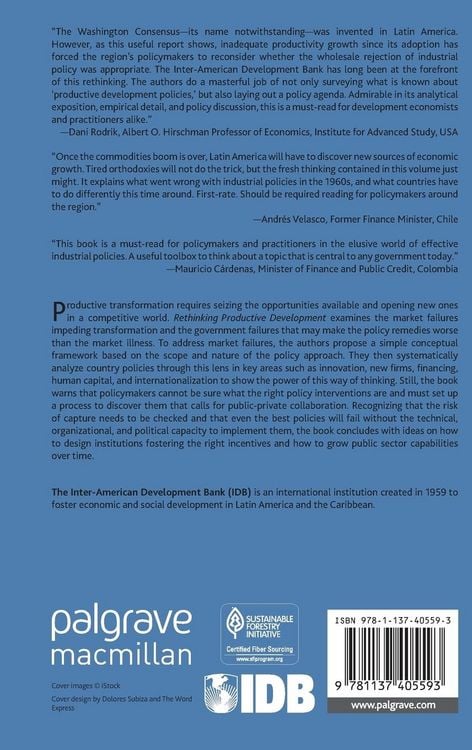 Produktbild: Rethinking Productive Development