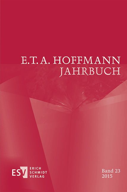 Produktbild: E.T.A. Hoffmann-Jahrbuch 2015