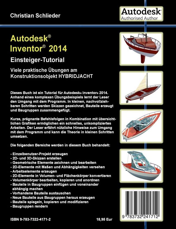 Produktbild: Autodesk Inventor 2014 - Einsteiger-Tutorial